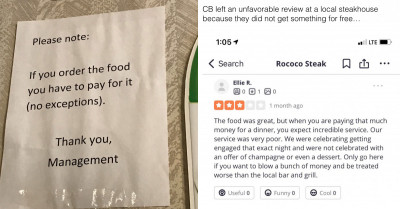 15 Customers Who Deserve To Be Banned From All Restaurants For Their Extreme Sense Of Entitlement
