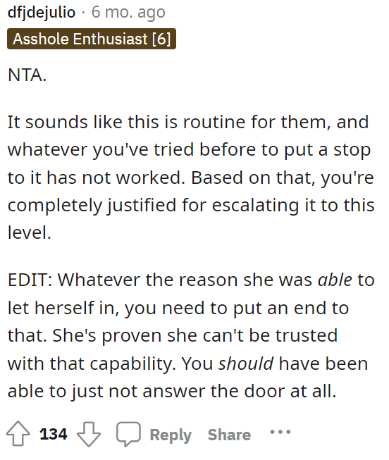 They need to learn boundaries one way or another.