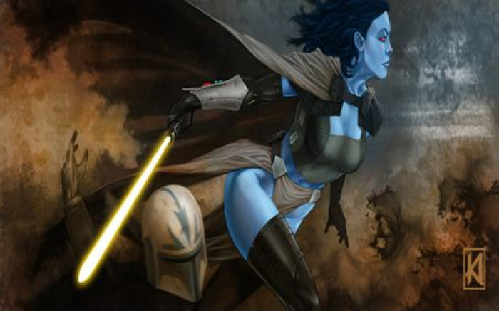 15. This Fan Took Matters into Their Own Hands and Created a Female Lightsaber-Wielding Chiss