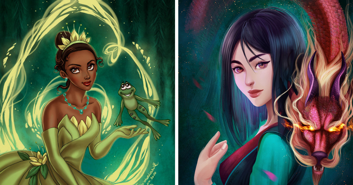 25+ Artists Take Disney's Fairytales Back To Their Grim(m) Roots With Their Fan Art