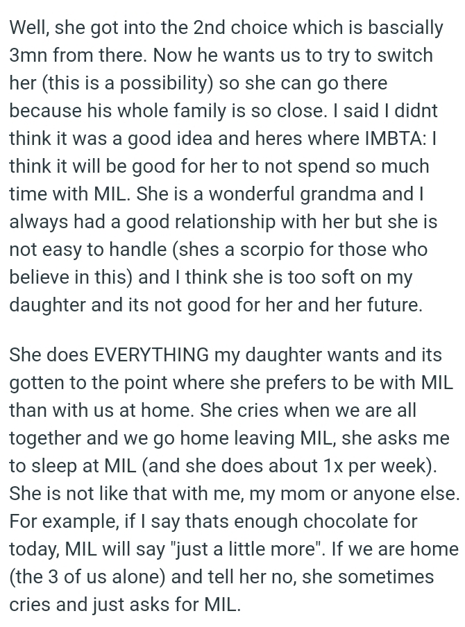 She Is a Wonderful Grandma and the OP Always Had a Good Relationship with Her