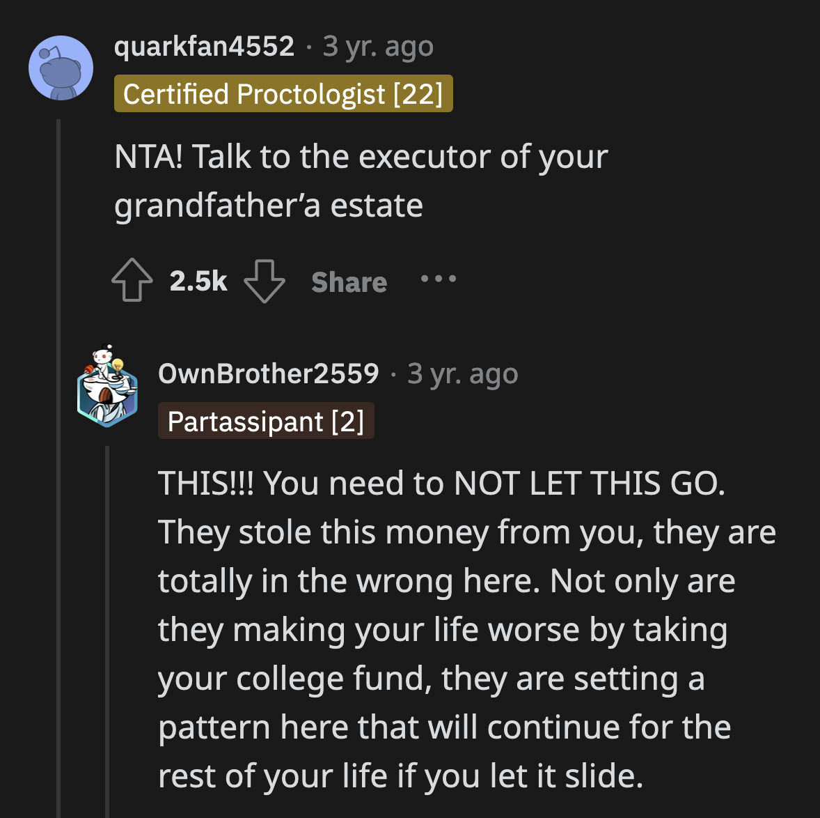 OP needs to fight for herself. It's depressing to think that there is no one else in that family she can rely on.