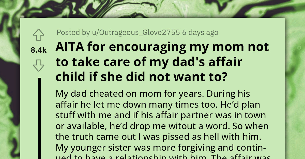 Siblings Argue If Their Mom Should Help Raise A Two-Year-Old Child Their Late Father Had With His Affair Partner