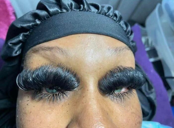 "Are My Lashes Okay Here?"