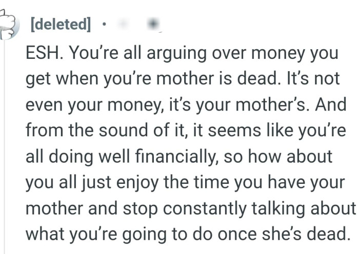 It seems they are all doing well financially