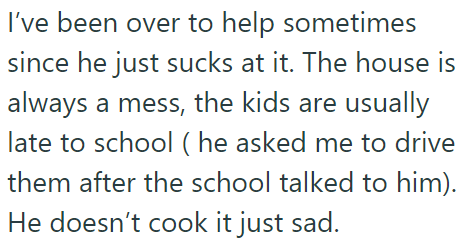 But it seems like the brother doesn't do anything: