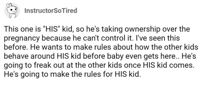 OP is trying to control 