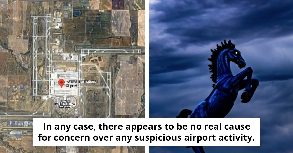 Exploring the Enigmatic US Airport: Unraveling Conspiracy Theories from Mysterious Equine Encounters to Covert Illuminati Hideaways