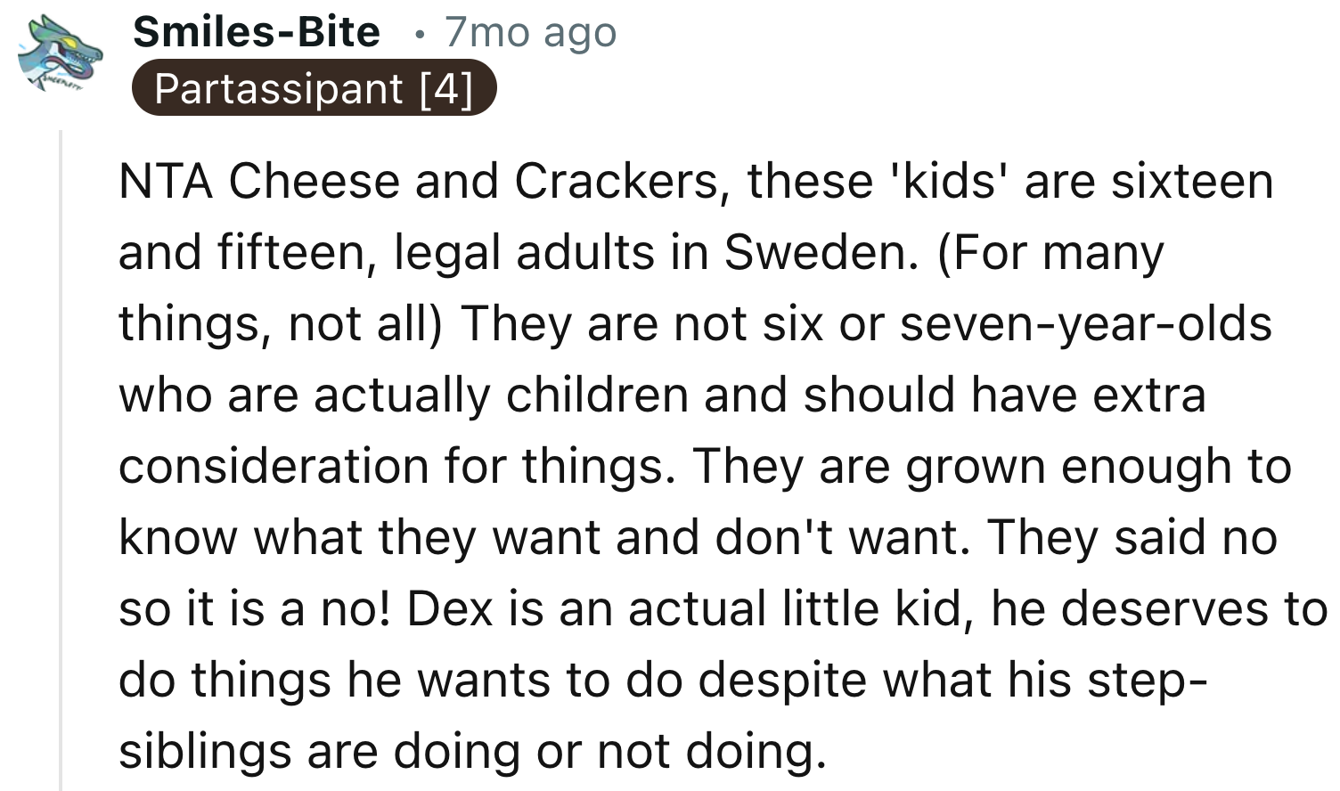 Kids Are Old Enough to Know What They Want