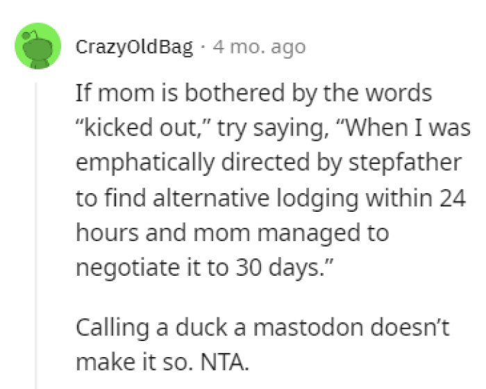 Maybe that will sound better