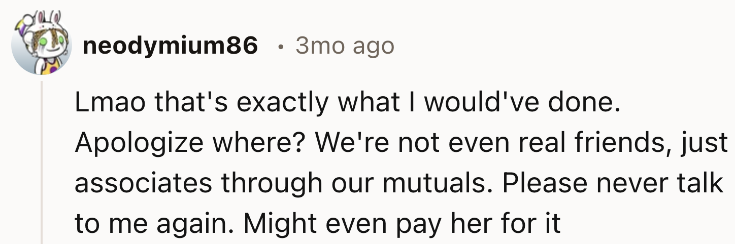 They Are Not Even Real Friends