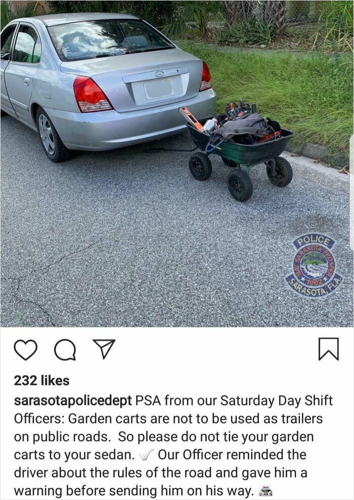 "My Local Police Department Posted This"
