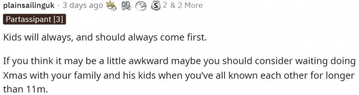 This is how the first comment went. Stay tuned for part two below.