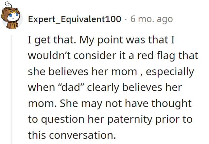 Trusting mom's story without a DNA test is like Wi-Fi without a signal check. Time for a connection reality check.