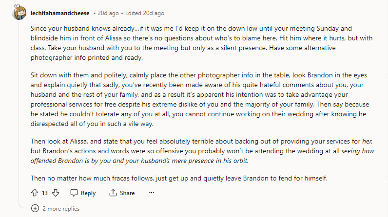 Hit him where it hurts