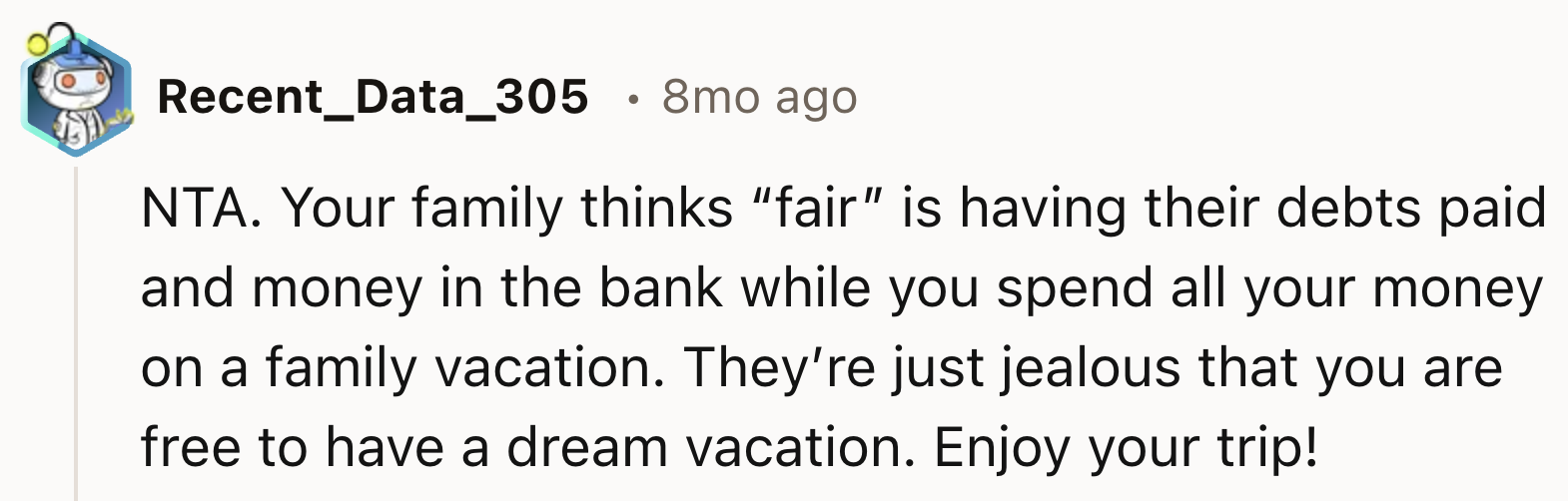 They're Just Jealous