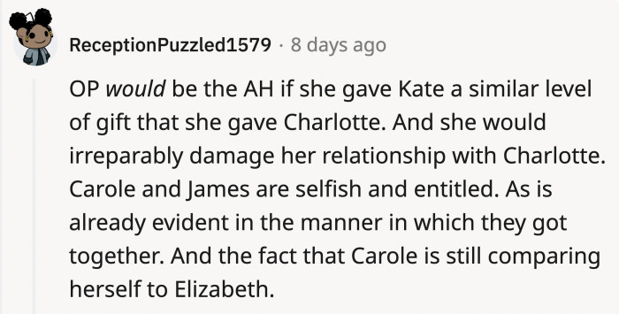 The insecurity wouldn’t dwindle down, and apparently, so will the entitlement.