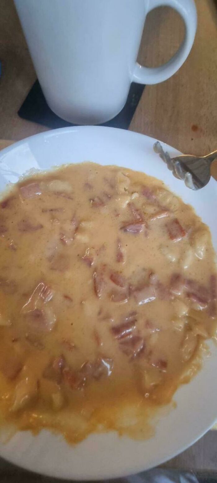 "This Mac And Cheese Was Fed To Me By An Evil Family"