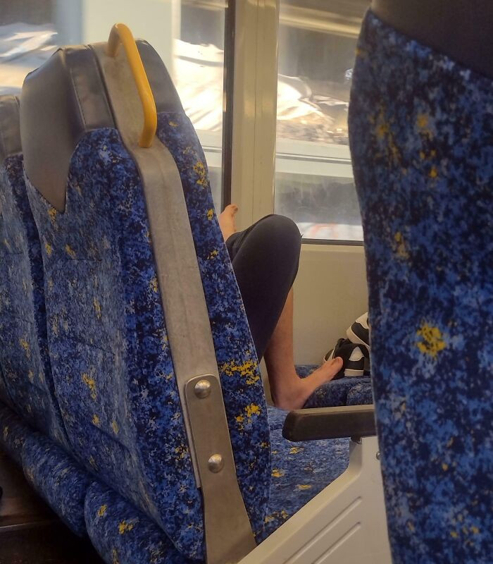 "It Now Smells Like Feet On The Train"