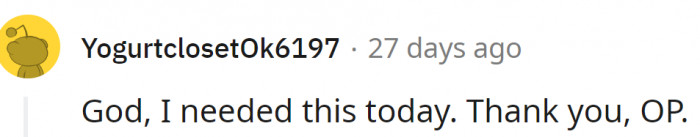 We all needed this...