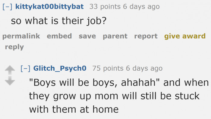 Wait and see till the eldest daughter leaves.