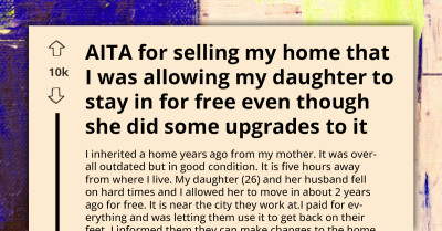 Family Drama Erupts As Parent Decides To Sell Second Home, Leaving Daughter Homeless After Two Years Of Rent-Free Living