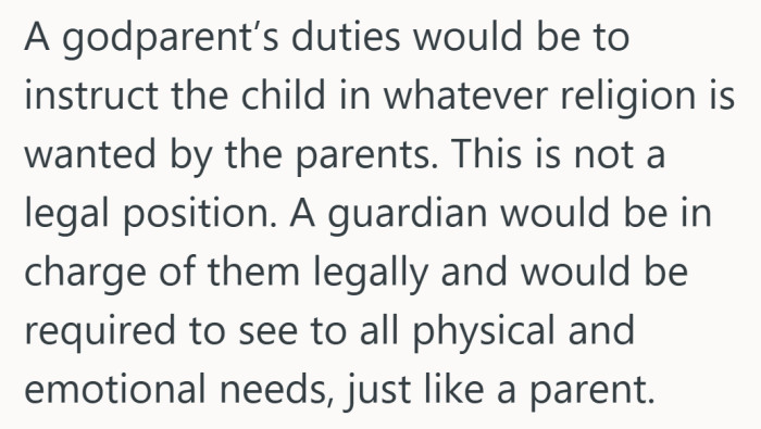 Once the actual duties are laid out, it becomes obvious how much was being assumed without discussion.