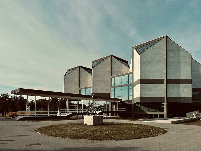 14. The Museum of Contemporary Art in Belgrade showcases modern art.