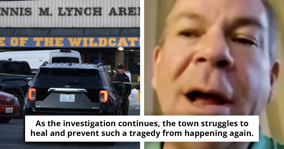 Witness shares story of disarming and subduing father who fired shots at Rhode Island hockey game, resulting in two fatalities.