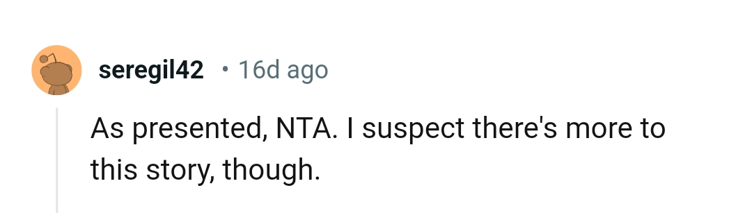 There might be more to the story