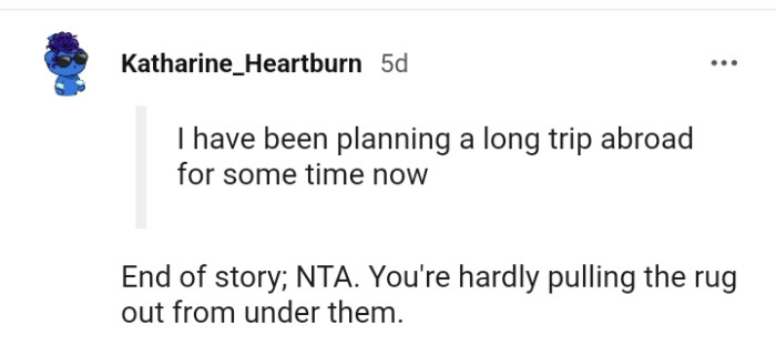 Pulling the rug out from under them