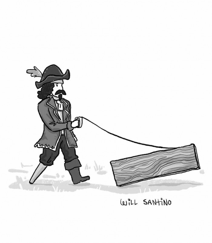 26. Just taking a plank for a walk or vice versa