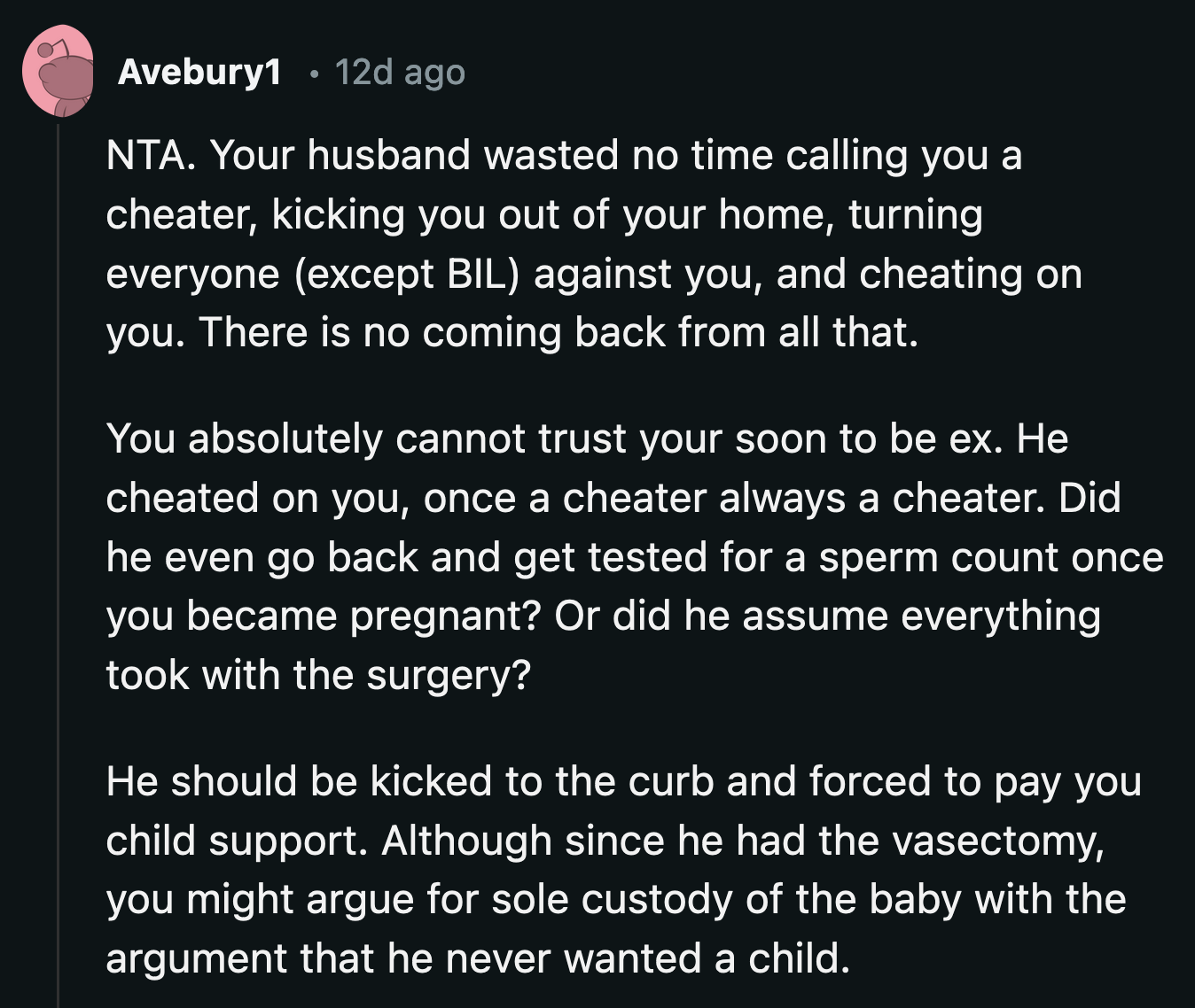Charles dragged OP's name through the mud. He degraded and humiliated her. He can't erase all of that and everything OP endured afterward because he wished it.