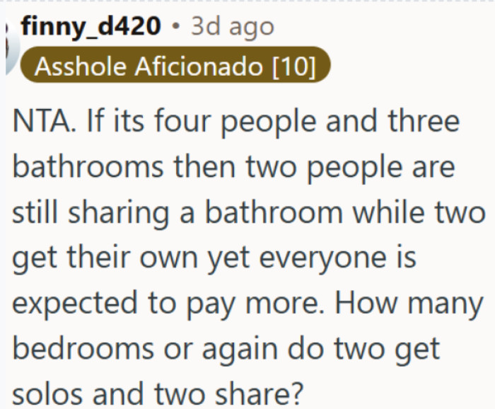 Refusing to pay more is completely justified