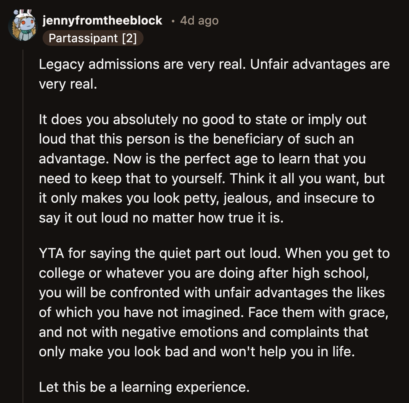 OP needs to apologize to Sam. If they antagonize every 