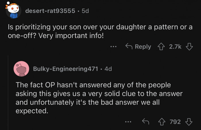 Op never answered any of the questions users asked.