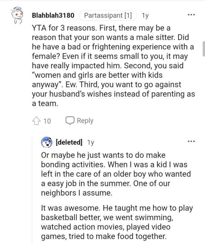 The OP wants to go against her husband's wishes