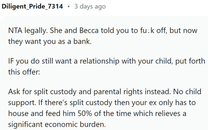 They want OP as a bank