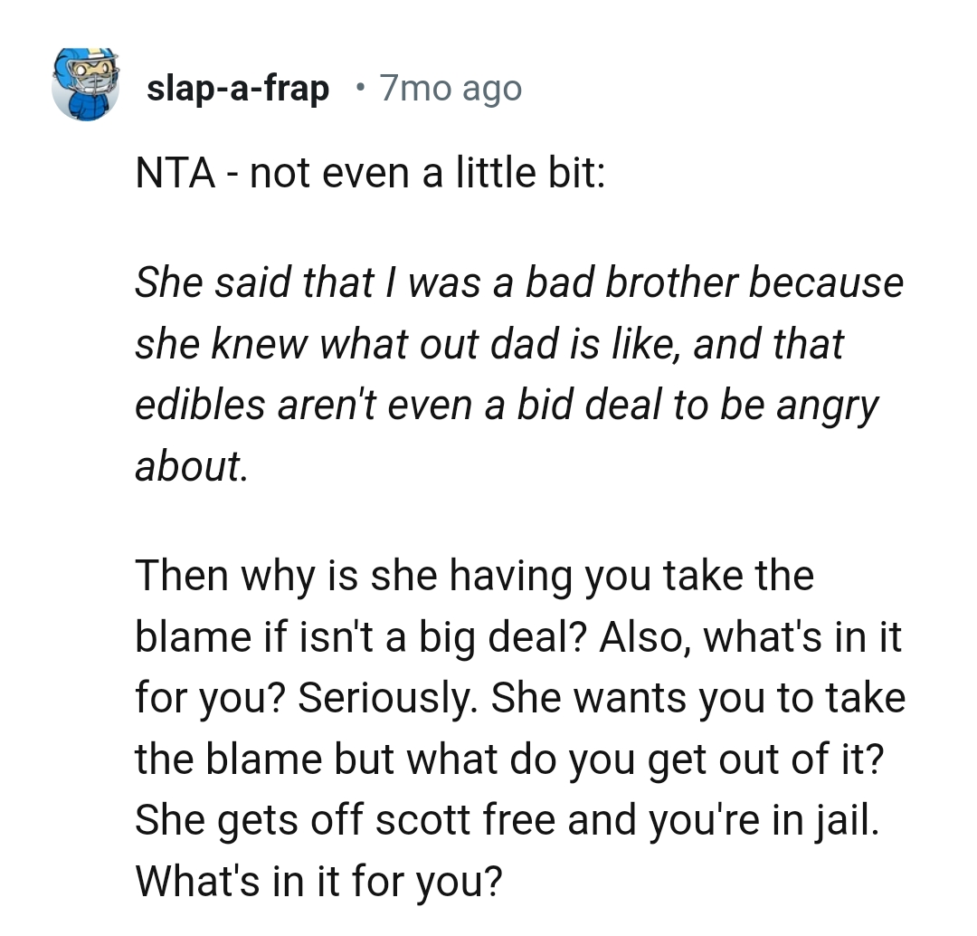 What's in it for OP?