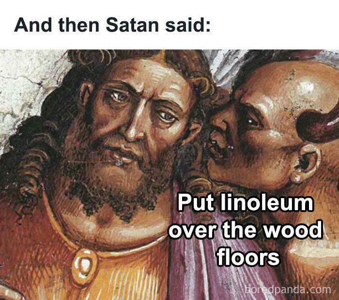 18. So many poor wooden floors treated like this.