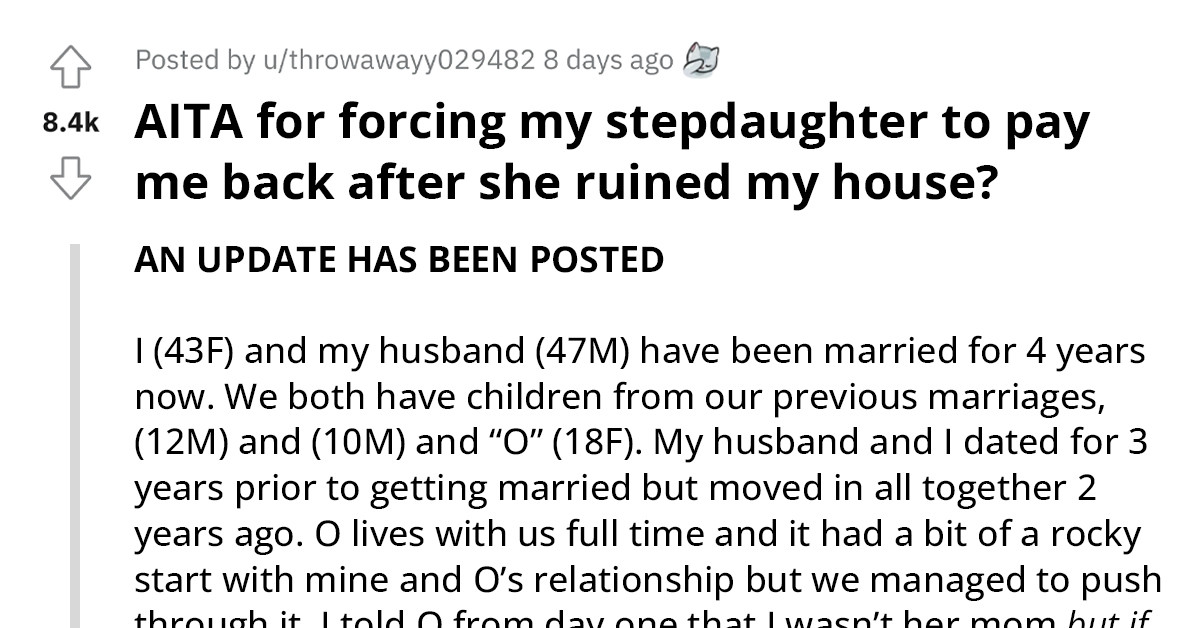 Redditor Goes Frantic Over Pizza Crumbs On The Kitchen Counter, Demands That Stepdaughter Pays For The Damages To Her Home