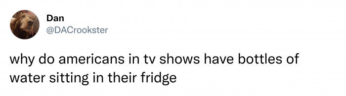 11. Americans sure do love ice-cold drinks.