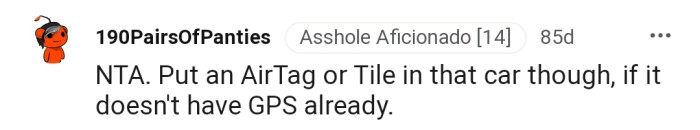 A Great Suggestion That OP Will Likely Explore