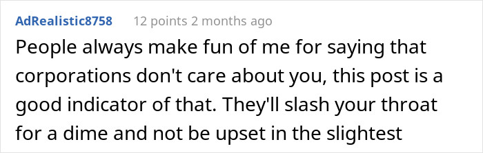 They'll slash your throat for a dime.