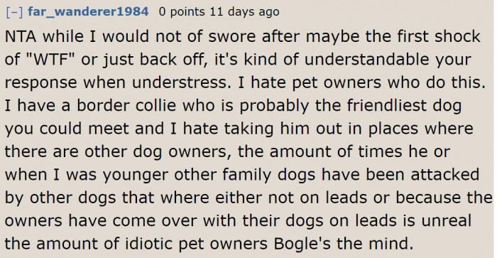 A few Redditors believe that the OP isn't in the wrong.