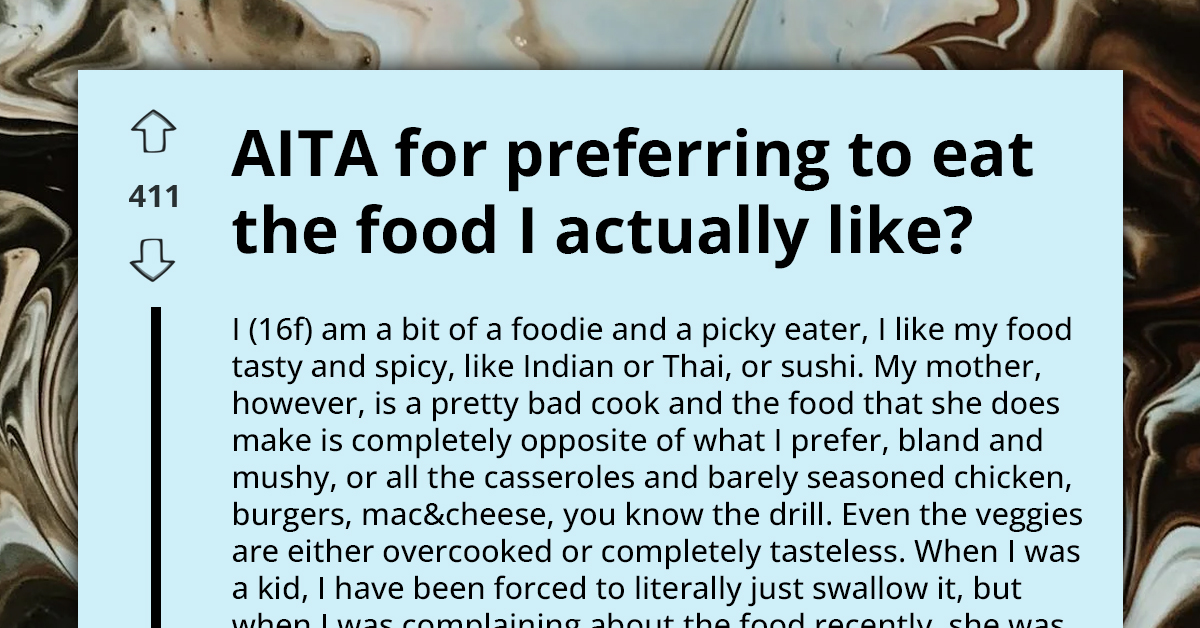 Teen's Culinary Skills Ignite Family Drama After Outshining Mom's Cooking