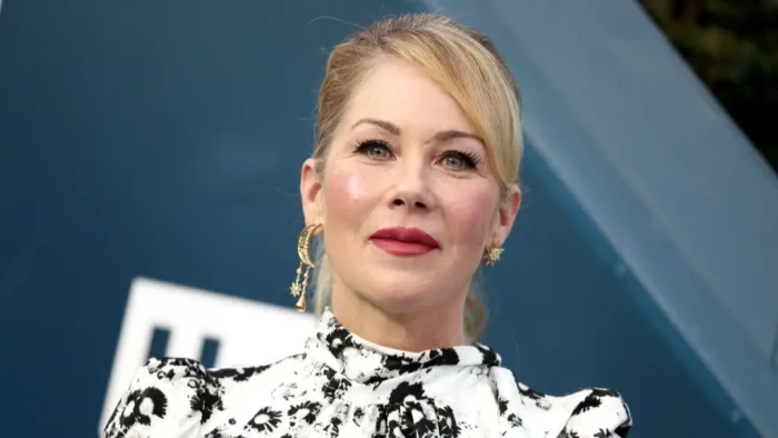 Christina Applegate discussing MS side effects affecting her self-perception and reflection