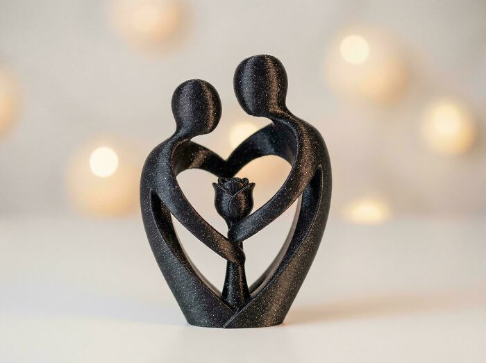 "I Designed And Printed This Model For Valentine's Day!"