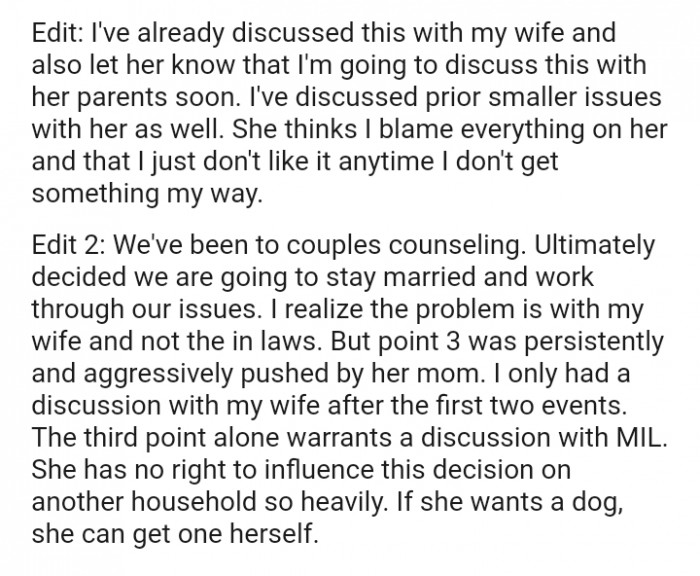 The OP Added These Edits Later On to Keep Everyone Updated on What Happened