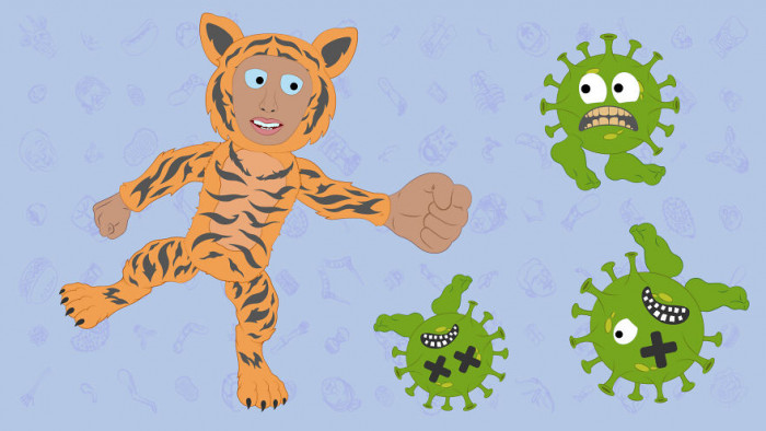 19. I'll smack you silly if you come close to me